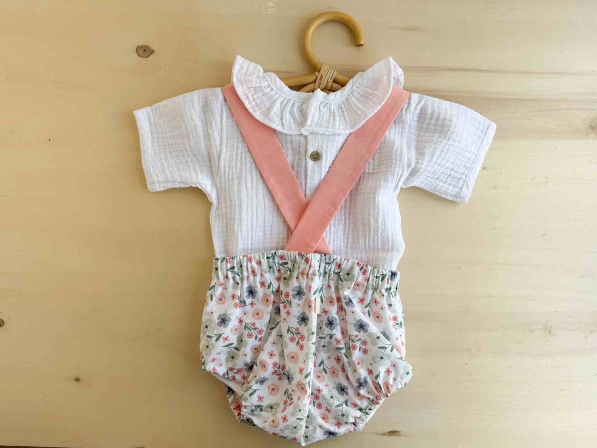 Body Bambula Cuello Volante Manga Corta - Imagen 4