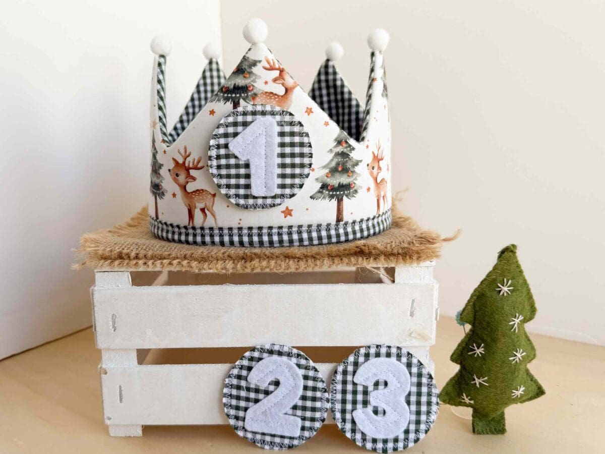 corona-cumpleanos-navidad-reno